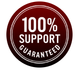 100% Support Guaranteed